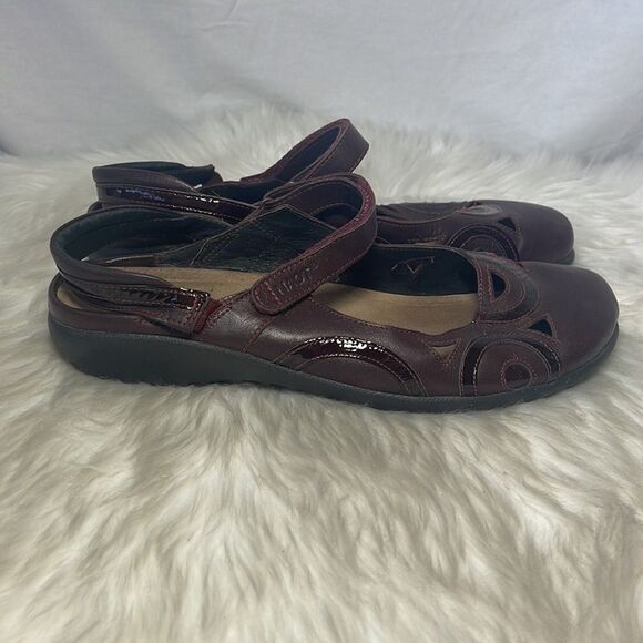 Naot Rongo Slingback Mary Jane Flats Sz 42/11 - Picture 4 of 8